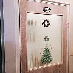 バス/トイレ/100均/クリスマス/DIYのインテリア実例 - 2016-11-10 00:09:00