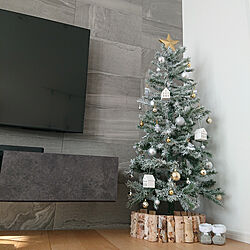 リビング/クリスマス/クリスマスツリー/IKEA/100均...などのインテリア実例 - 2021-11-12 09:32:00