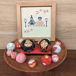 棚/ハンドメイド/エコカラット/ひな祭り/3COINS雑貨...などのインテリア実例 - 2024-03-02 13:01:35