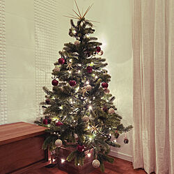 リビング/クリスマス/クリスマスツリー150cmのインテリア実例 - 2023-12-17 16:47:56