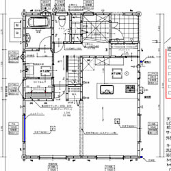 広いリビングに憧れて/和室を洋室に /エコカラット/35坪/間取り図...などのインテリア実例 - 2020-09-24 22:18:26