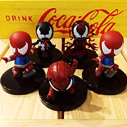 机/コカコーラ木箱/長女/ベノム/スパイダーマン...などのインテリア実例 - 2017-02-09 18:21:27