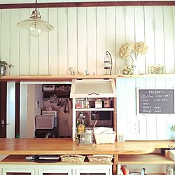 部屋全体/板壁/DIY/おうちカフェ/飾り棚...などのインテリア実例 - 2014-03-26 09:18:18