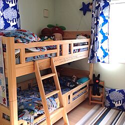 ベッド周り/IKEA/雑貨/子供部屋のインテリア実例 - 2013-06-30 07:54:00