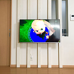 RoomClipアンケート/DIY/リビング/ラブリコで壁掛けテレビ/ラブリコDIY...などのインテリア実例 - 2020-02-06 11:54:40