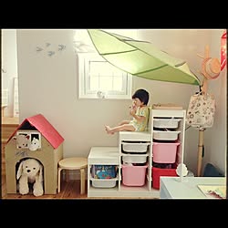 棚/IKEA/上げ下げ窓/赤ちゃん/トロファストのインテリア実例 - 2015-05-21 23:25:08