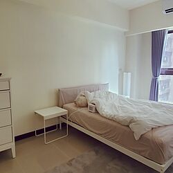 ベッド周り/IKEA/海外暮らし/一人暮らし/台湾のインテリア実例 - 2023-04-08 21:12:21