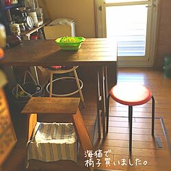 キッチン/椅子/古いもののインテリア実例 - 2016-04-20 21:59:46