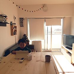 部屋全体/N.Y apartment /DIY/シンプル/模様替え...などのインテリア実例 - 2016-12-21 11:28:51