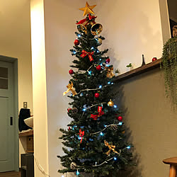 クリスマスツリー180cm/リビングのインテリア実例 - 2019-12-23 19:42:40