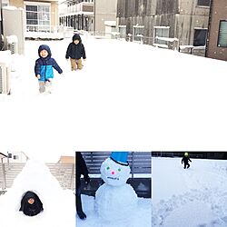 バス/トイレ/かまくら/雪だるま/雪遊び/初雪...などのインテリア実例 - 2017-01-15 22:19:39