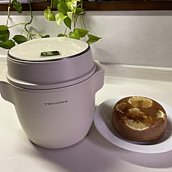 ホットケーキミックス/Compact Rice Cooker/レコルト/RoomClipショッピング/RCの出会いに感謝♡...などのインテリア実例 - 2022-07-20 07:45:43