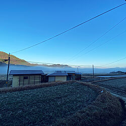 リビングからの眺め/田舎の暮らし/田舎の風景/大好きな景色☘️のインテリア実例 - 2020-01-07 23:01:23