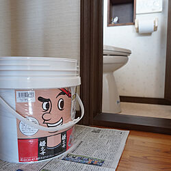 DIY/漆喰壁DIY/ひとりで塗れるもん/塗り壁材/トイレのインテリア実例 - 2024-03-05 13:36:14