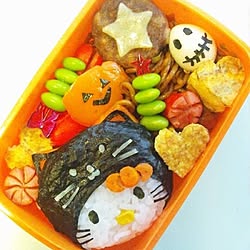 ハロウィン/キティ/100均/セリア/弁当...などのインテリア実例 - 2015-03-15 20:38:46