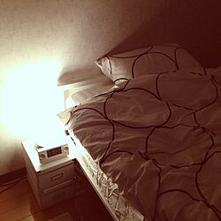 ベッド周り/間接照明のインテリア実例 - 2013-03-13 21:18:08