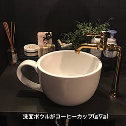 洗面所インテリア/洗面所DIY/トイレ/洗面ボウル/洗面台...などのインテリア実例 - 2019-08-25 20:15:21