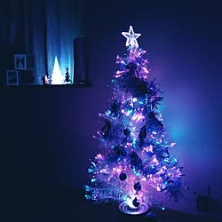 部屋全体/クリスマス/LED/100均/いつもいいねありがとうございます♡...などのインテリア実例 - 2016-11-08 23:53:17