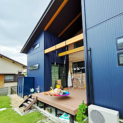 玄関/入り口/ウッドデッキのある暮らし/注文住宅 工務店/中庭/注文住宅...などのインテリア実例 - 2022-09-10 19:17:13