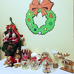 ベッド周り/ベッド周りではありません/クリスマス/賃貸でも楽しく♪/いつもいいね！ありがとうございます♪...などのインテリア実例 - 2016-11-07 16:58:38