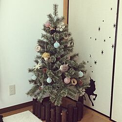 リビング/クリスマスツリー120cm/オーナメント/クリスマスツリー/Studio Clip...などのインテリア実例 - 2015-12-15 09:55:21