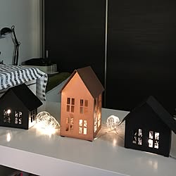 リビング/クリスマスディスプレイ/IKEA/雑貨/照明のインテリア実例 - 2016-11-03 22:52:56