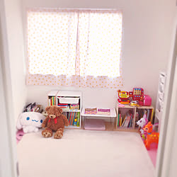 部屋全体/おもちゃ部屋/女の子の部屋/こどもと暮らす。のインテリア実例 - 2018-12-14 14:32:05
