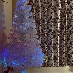 クリスマスツリー150cm/白黒グレー好き/ホワイトインテリア/いいね&フォローありがとうございます☆/モノトーンインテリア好き...などのインテリア実例 - 2019-12-15 12:11:42