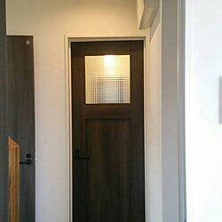 洗面所とバスルームへのドア/リクシルのインテリア実例 - 2016-05-02 02:24:07