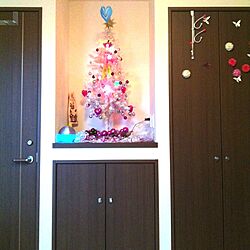玄関/入り口/雑貨/照明/クリスマスのインテリア実例 - 2013-12-19 14:57:46