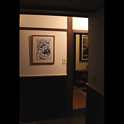玄関/入り口/DIY/ポスターのインテリア実例 - 2015-11-01 17:31:31