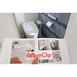 バス/トイレ/kawajun/階段下トイレ/グラハムアンドブラウン/roomclipステッカー...などのインテリア実例 - 2018-05-20 17:11:34