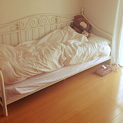 ベッド周り/一人暮らし/くまさん♡のインテリア実例 - 2014-06-02 08:56:33