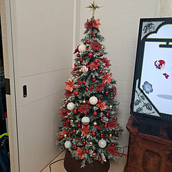 リビング/クリスマスツリー180cm/クリスマスのインテリア実例 - 2020-12-20 14:30:27