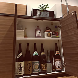 キッチン/お酒を飾る/居酒屋風/カフェ風/男前...などのインテリア実例 - 2017-12-24 23:59:54