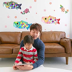 子供の日/こいのぼり/鯉のぼり/和柄/和風...などのインテリア実例 - 2017-04-27 09:55:20