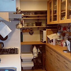 キッチン/DIY/無印良品 壁に付けられる家具/無印良品/IKEA...などのインテリア実例 - 2016-09-19 18:43:48
