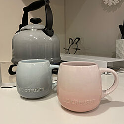 コーヒータイム/キッチン/ケトル/マグカップ/LE CREUSET...などのインテリア実例 - 2022-11-27 21:52:09