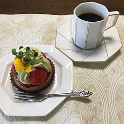 ケーキ/旦那様の誕生日/コーヒータイム/ほっこり/あたたかい暮らし...などのインテリア実例 - 2020-04-25 15:50:02