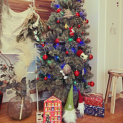 salut!/ニコアンド.../クリスマススワッグ手作り/アドベントカレンダー/クリスマスツリー180cm...などのインテリア実例 - 2022-12-02 10:46:10