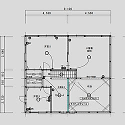 部屋全体/間取り図/2階間取り図/2階18坪/マイホーム記録のインテリア実例 - 2017-12-05 23:59:37