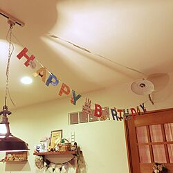 リビング/2017/04/26/ガラスブロック/Happy Birthdayのインテリア実例 - 2017-04-30 08:07:58