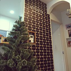 部屋全体/niko and…　/ツリー/クリスマスツリー/Wallpaper...などのインテリア実例 - 2015-11-02 09:54:19