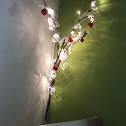 ベッド周り/クリスマス/照明/IKEA/ハンドメイドのインテリア実例 - 2014-11-10 10:01:54