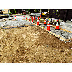 外構工事中/庭/土間コンクリートのインテリア実例 - 2021-05-08 17:40:24