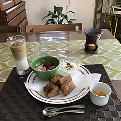 盛り付けが雑(笑)/お昼ご飯/コレール/茶香炉/観ていただいてありがとうございます♪...などのインテリア実例 - 2020-03-18 12:38:27