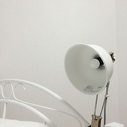 ベッド周り/一人暮らし/IKEA/照明/ニトリのインテリア実例 - 2016-05-01 00:51:40