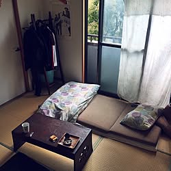 部屋全体/木製家具/四畳半/畳/和室...などのインテリア実例 - 2015-04-02 09:52:20