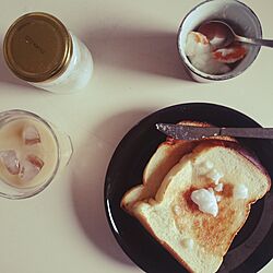 朝食/イッタラ ティーマ/無印良品/デュラレックス/水出しコーヒー...などのインテリア実例 - 2017-01-09 09:39:45