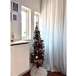 IKEAのLILL/クリスマスツリー150cm/クリスマス/玄関/入り口のインテリア実例 - 2020-12-22 21:48:13
